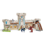 Mini Château des chevaliers Papo en carton renforcé, Collection MINI PAPO, jouet éducatif idéal pour enfants