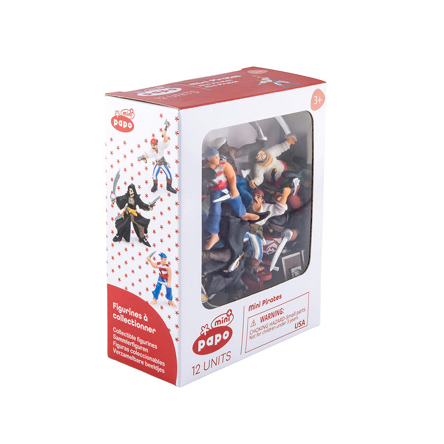 Mini PLUS Pirates &amp; Corsairs Figurines, 12 pieces