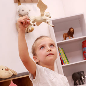 Figurine Pégase féerique Papo en PVC, Collection Monde enchanté, jouet éducatif idéal pour enfants