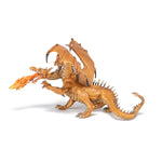 Figurine Dragon deux têtes or Papo en PVC, Collection Fantastique, jouet éducatif idéal pour enfants et collectionneurs