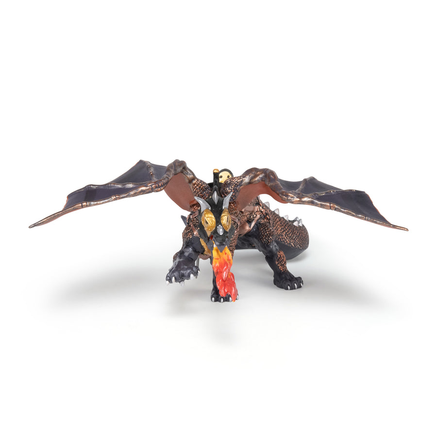 Figurine Dragon des ténèbres Papo en PVC, Collection Fantastique, jouet éducatif idéal pour enfants et collectionneurs