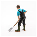 Jardinier Papo en PVC, Collection Vie à la ferme, jouet éducatif idéal pour enfants et collectionneurs