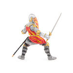 Chevalier au tournoi Papo en PVC, Collection Médiéval, jouet éducatif idéal pour enfants et collectionneurs