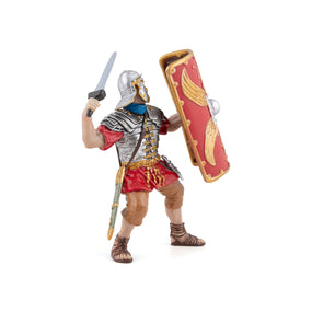 Légionnaire romain Papo en PVC, Collection Personnage historiques, jouet éducatif idéal pour enfants et collectionneurs