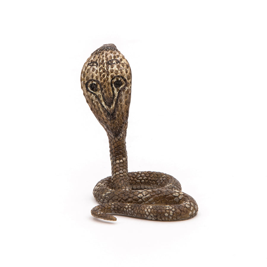 Figurine Cobra royal Papo en PVC, thème reptiles, Collection Animaux sauvages, jouet éducatif idéal pour enfants et collectionneurs