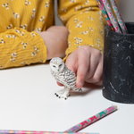 Figurine Harfang des neiges Papo en PVC, thème oiseaux / polaire, Collection Animaux sauvages, jouet éducatif idéal pour enfants et collectionneurs