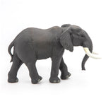 Figurine Éléphant d'Afrique Papo en PVC, thème savane, Collection Animaux sauvages, jouet éducatif idéal pour enfants et collectionneurs