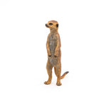 Figurine Suricate debout Papo en PVC, thème savane, Collection Animaux sauvages, jouet éducatif idéal pour enfants et collectionneurs