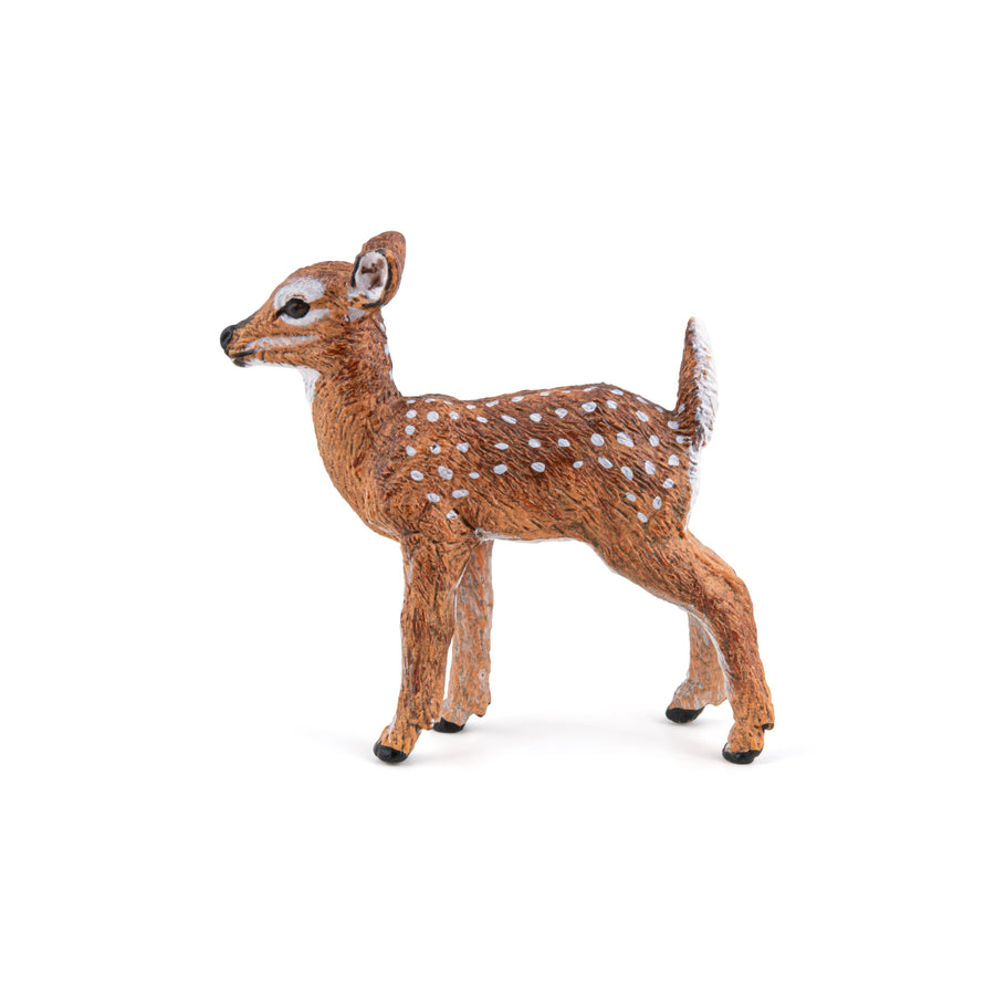 Figurine Faon Papo en PVC, thème forêt, Collection Animaux sauvages, jouet éducatif idéal pour enfants et collectionneurs