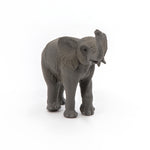 Figurine Jeune éléphant Papo en PVC, thème savane, Collection Animaux sauvages, jouet éducatif idéal pour enfants et collectionneurs