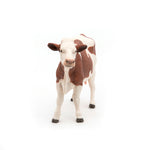 Figurine Vache montbéliarde Papo en PVC, Collection Vie à la ferme, jouet éducatif idéal pour enfants et collectionneurs