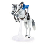 Figurine Pénélope et Mylord Papo en PVC, Collection chevaux, jouet éducatif idéal pour enfants et collectionneurs