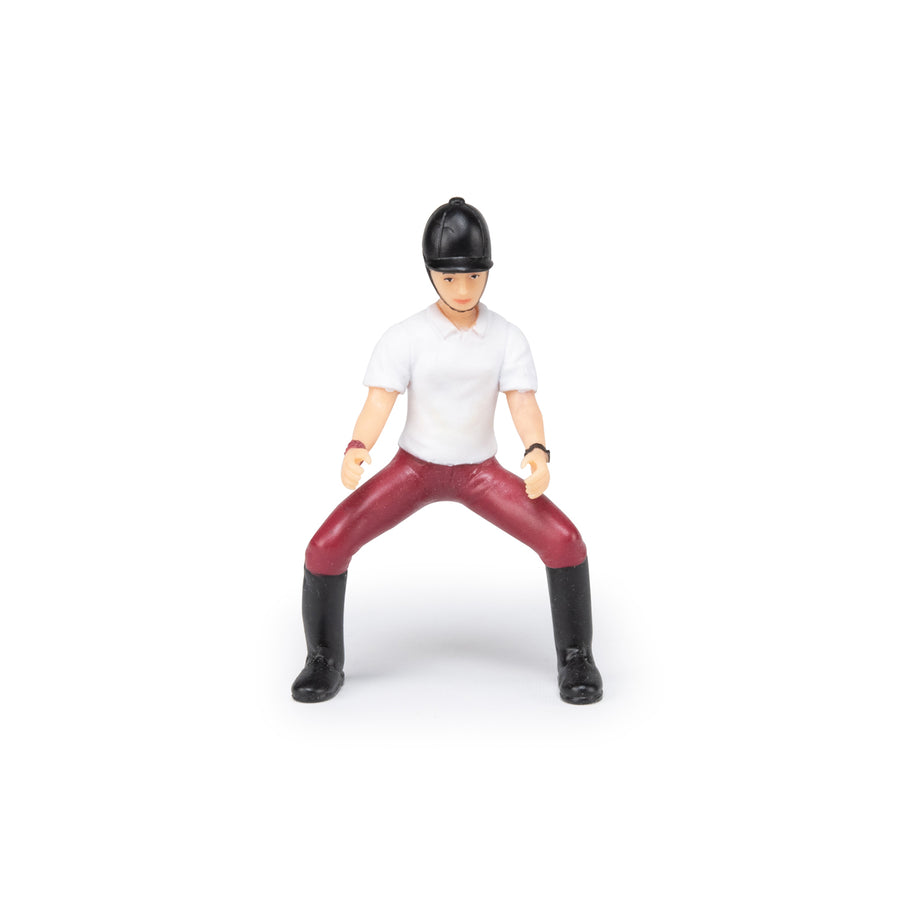 Figurine Jeune cavalière Papo en PVC, Collection chevaux, jouet éducatif idéal pour enfants et collectionneurs