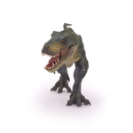 T-Rex courant vert Papo en PVC, Collection Dinosaures, jouet éducatif idéal pour enfants et collectionneurs